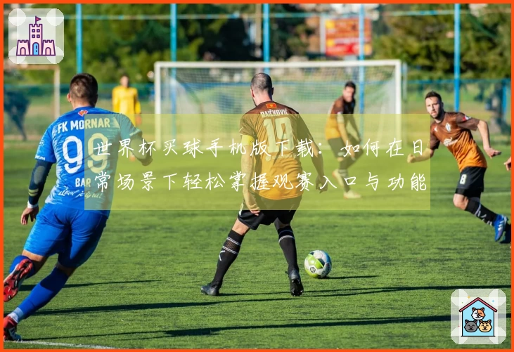 世界杯买球手机版下载：如何在日常场景下轻松掌握观赛入口与功能体验